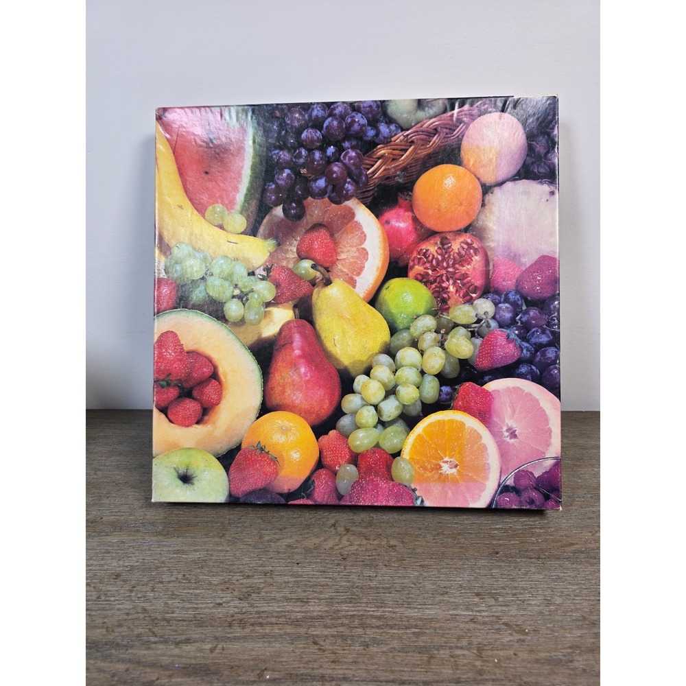 Vintage Warren Fruit Salad Puzzle 550 Pieces 100% Complete 1980s Random House